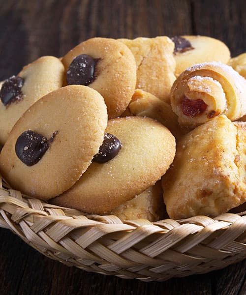 Imagen platillo Galletas de Mantequilla Variadas