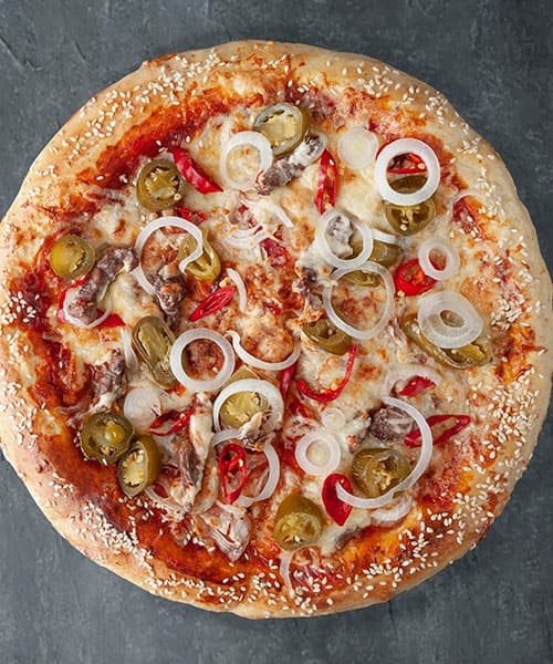 Imagen platillo Pizza Spicy con Doble Queso